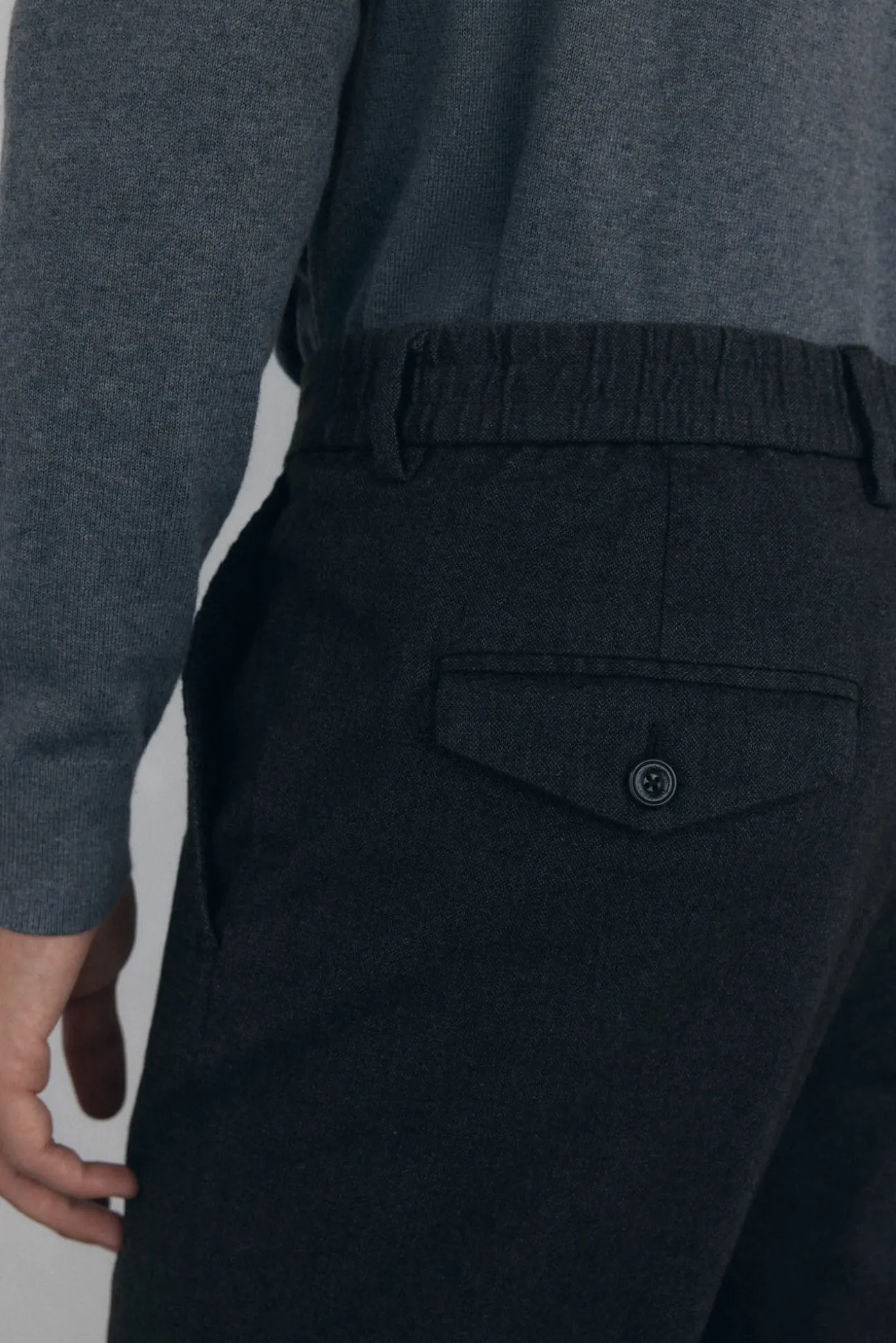 Calça calças chino confortável