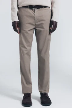 Calça calças chino slim fit confortável