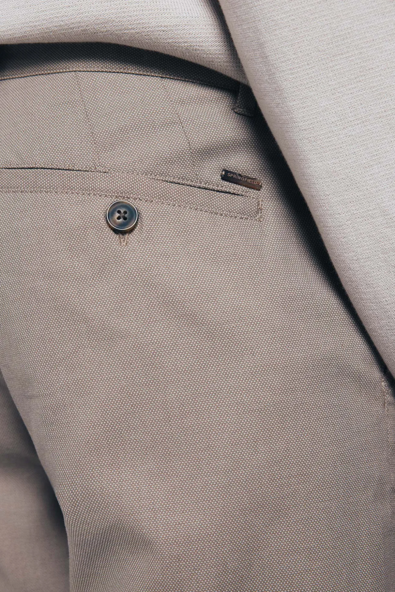 Calça calças chino slim fit confortável