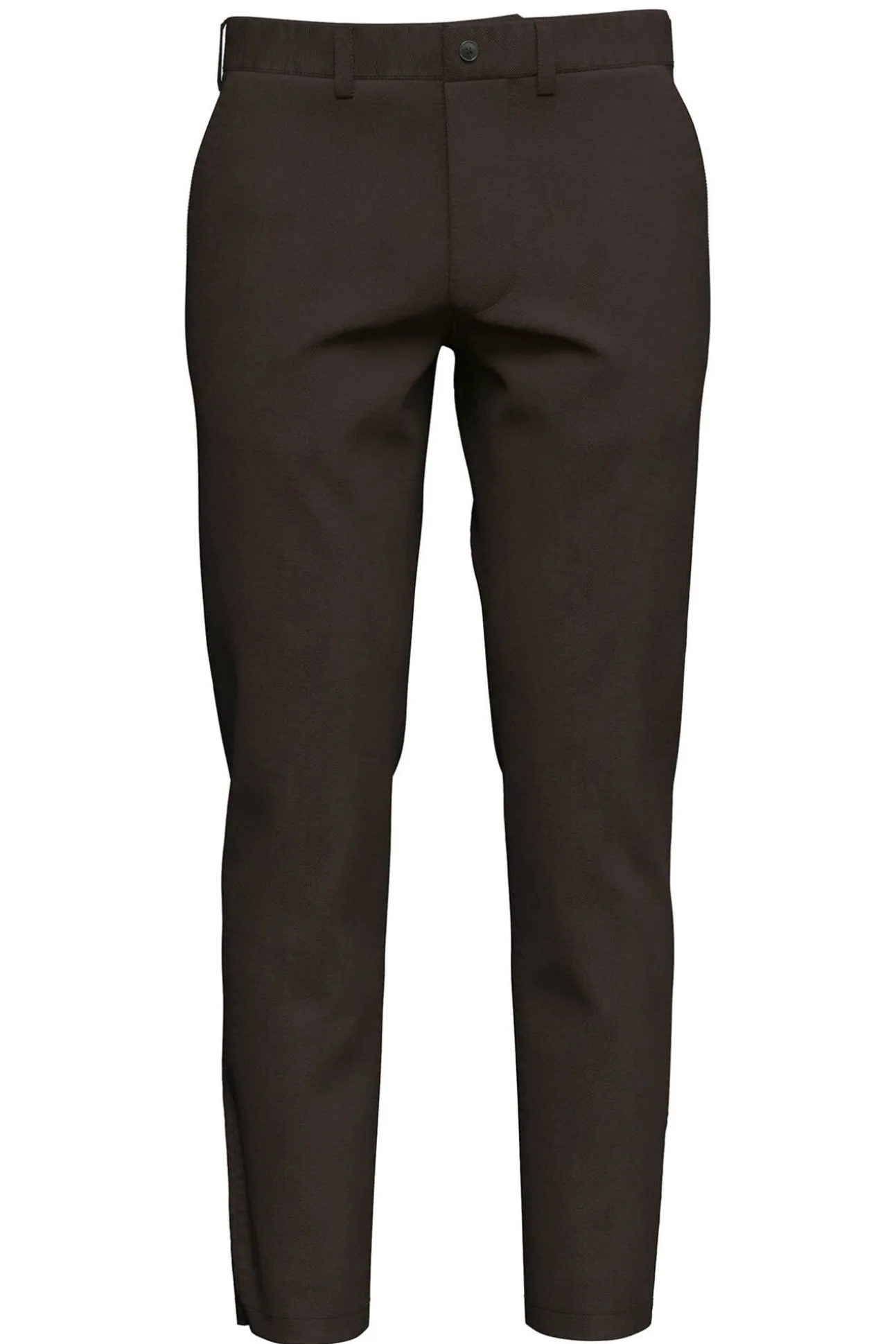 Calça calças chino slim fit feita de algodão orgânico