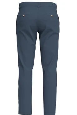 Calça calças chino slim fit feita de algodão orgânico