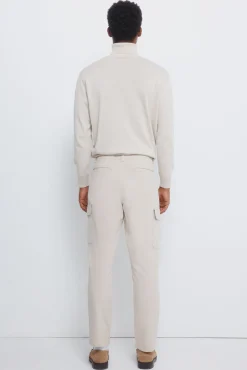 Calça cargo com ajuste confortável