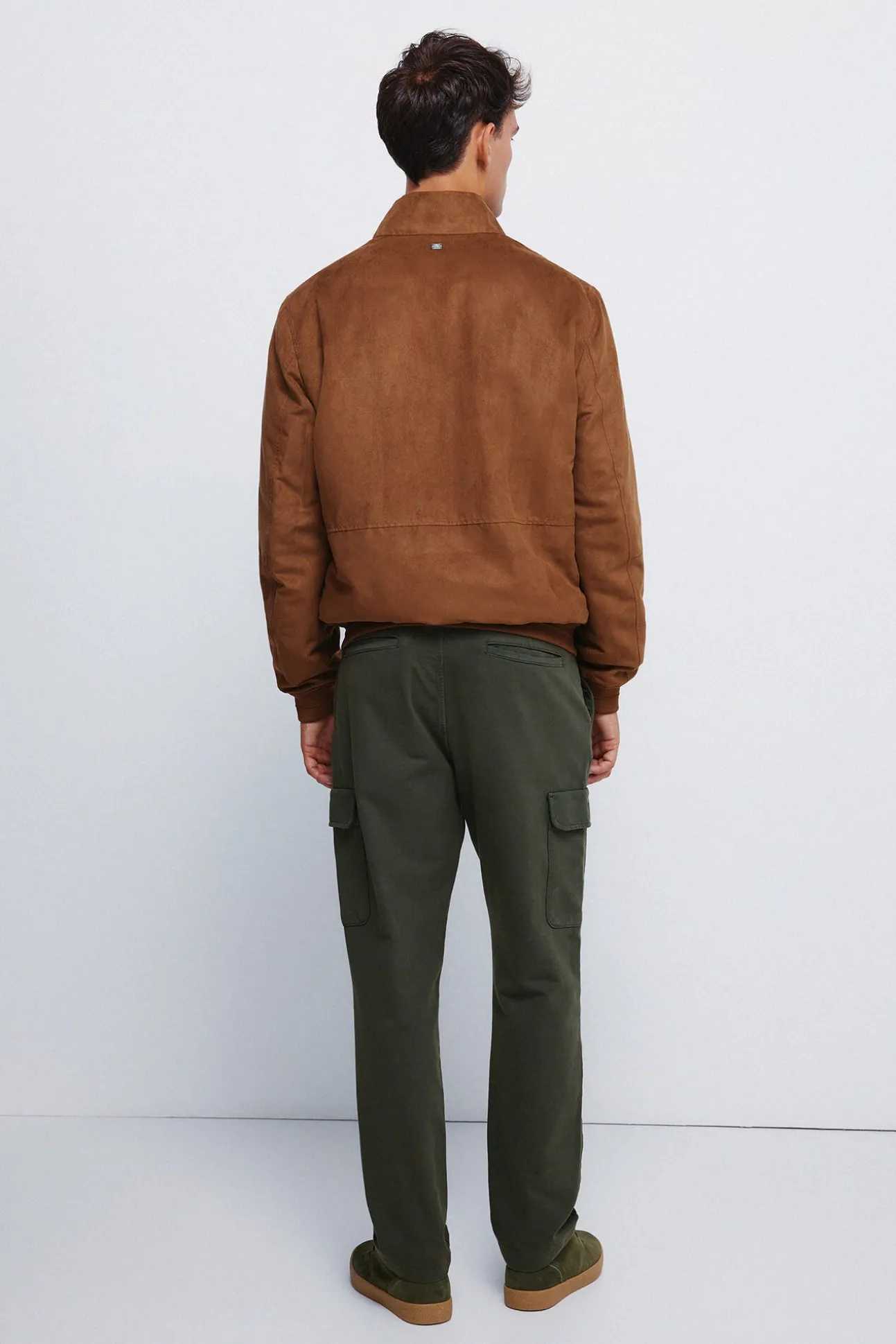Calça cargo com ajuste confortável