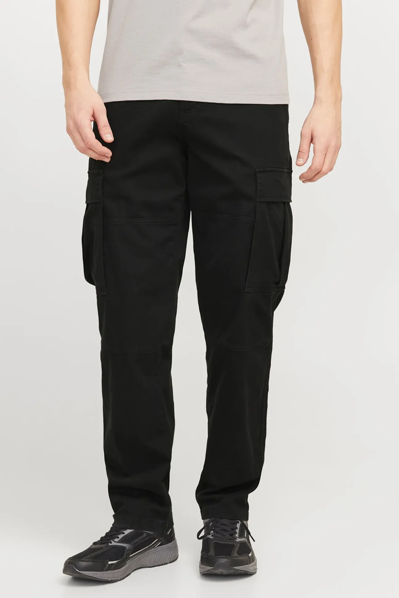 Calça cargo com ajuste relaxado
