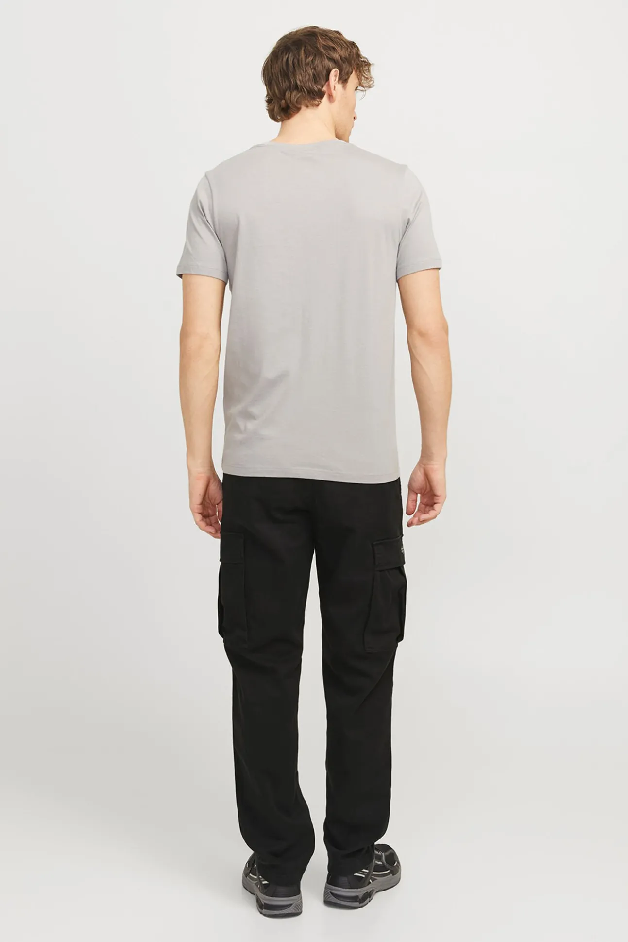 Calça cargo com ajuste relaxado