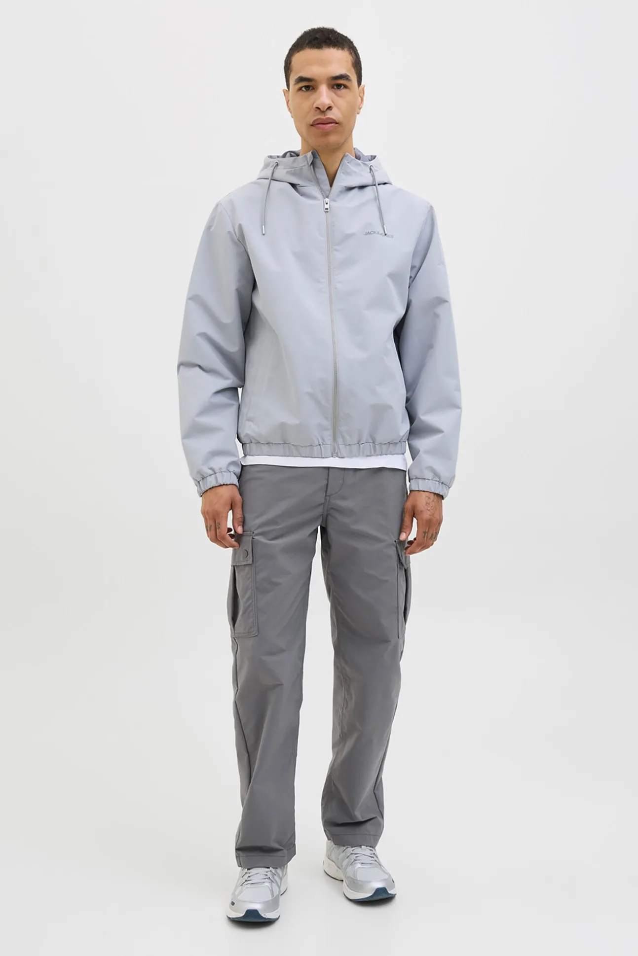 Calça cargo com ajuste relaxado