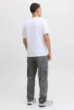 Calça cargo com ajuste relaxado