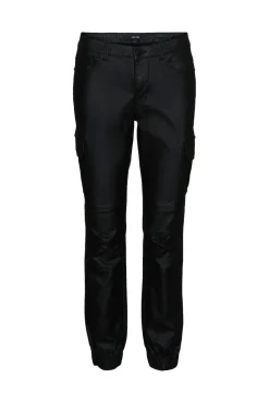 Calça cargo encerada