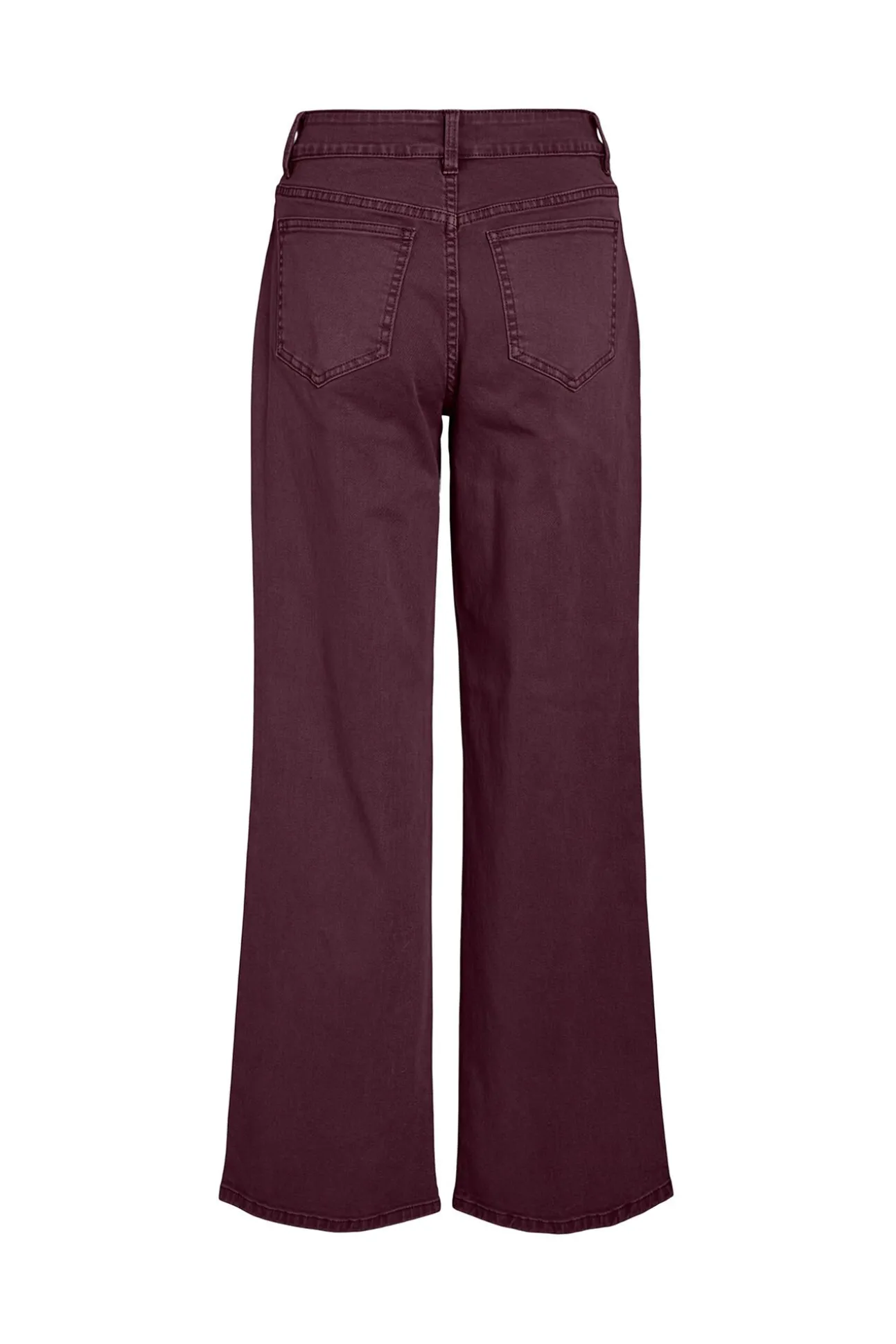 Calça com bolsos frontais