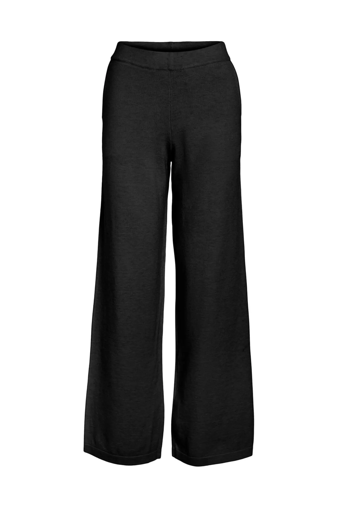 Calça comprida de malha com viscose