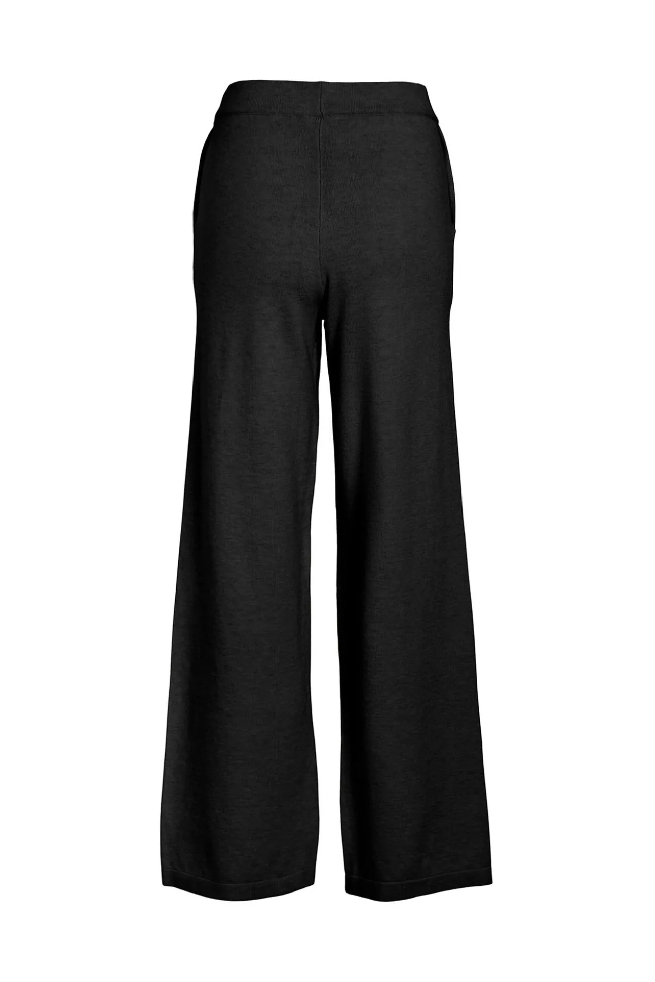 Calça comprida de malha com viscose