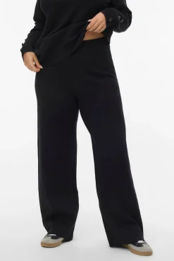 Calça de malha compridas plus size