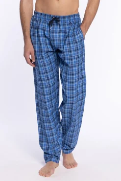 Calça de pijama longa de tecido Basix