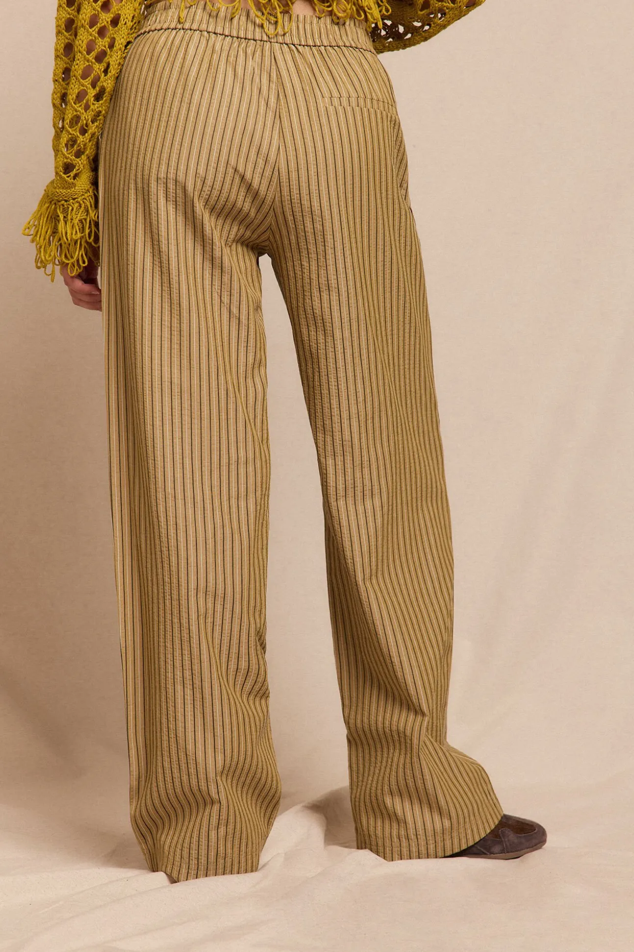 Calça de pijama riscas