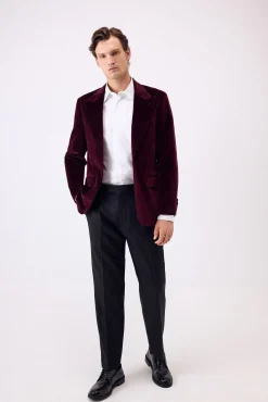 Calça de pregas para sair