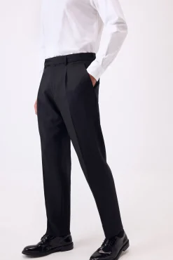 Calça de pregas para sair