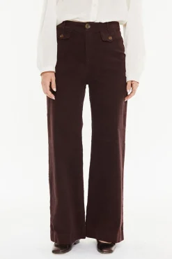 Calça de veludo cotelê