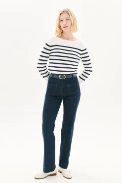 Calça denim casual