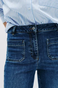 Calça denim clássica
