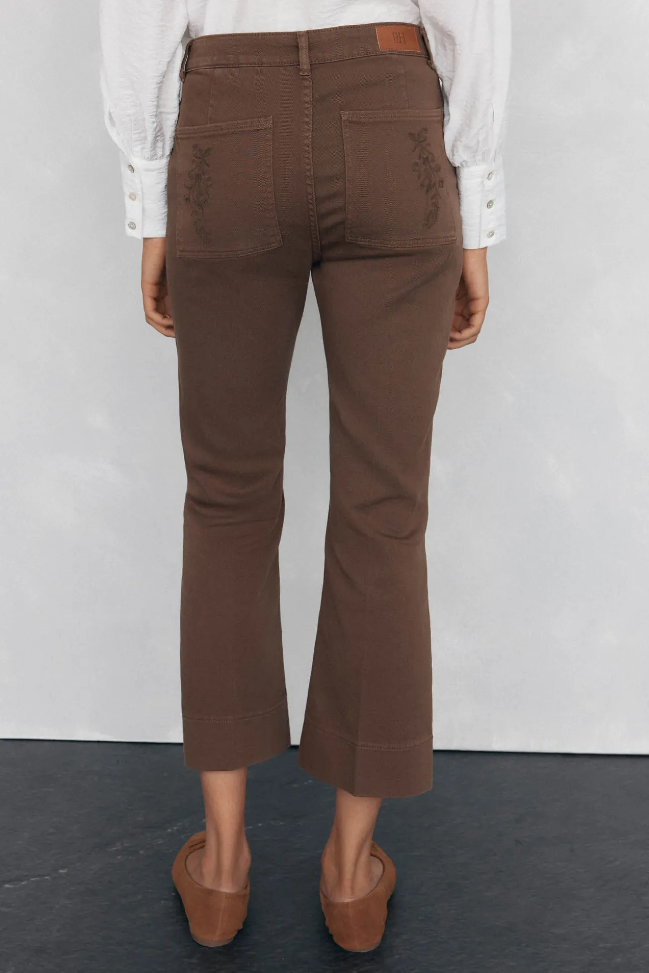 Calça jeans cropped
