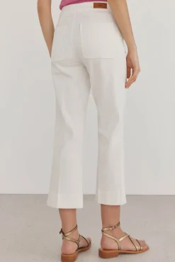 Calça jeans cropped Stovepipe
