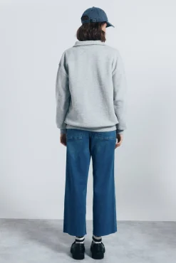 Calça jeans de marinheiro