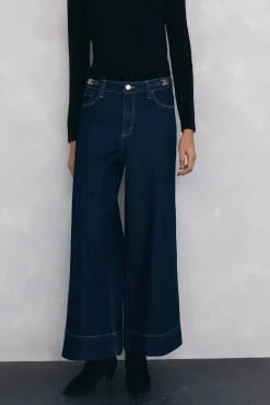 Calça jeans larga