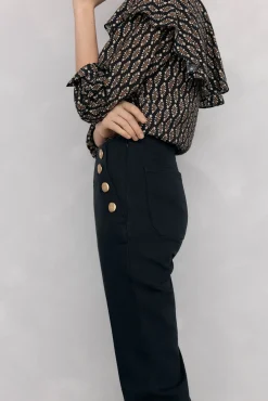 Calça jeans larga