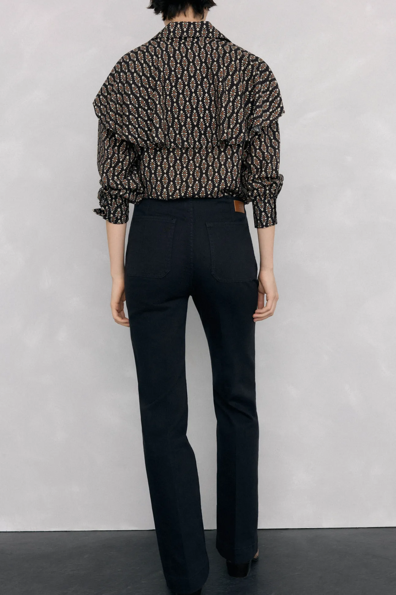 Calça jeans larga