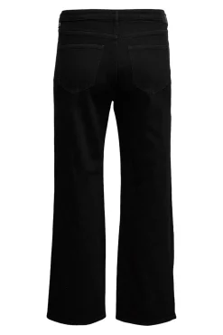 Calça jeans larga tamanho grande