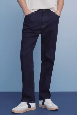 Calça jeans lavagem desbotada
