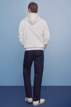 Calça jeans lavagem desbotada
