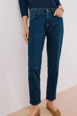 calça jeans mamãe