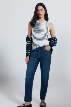 calça jeans mamãe