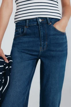 calça jeans mamãe