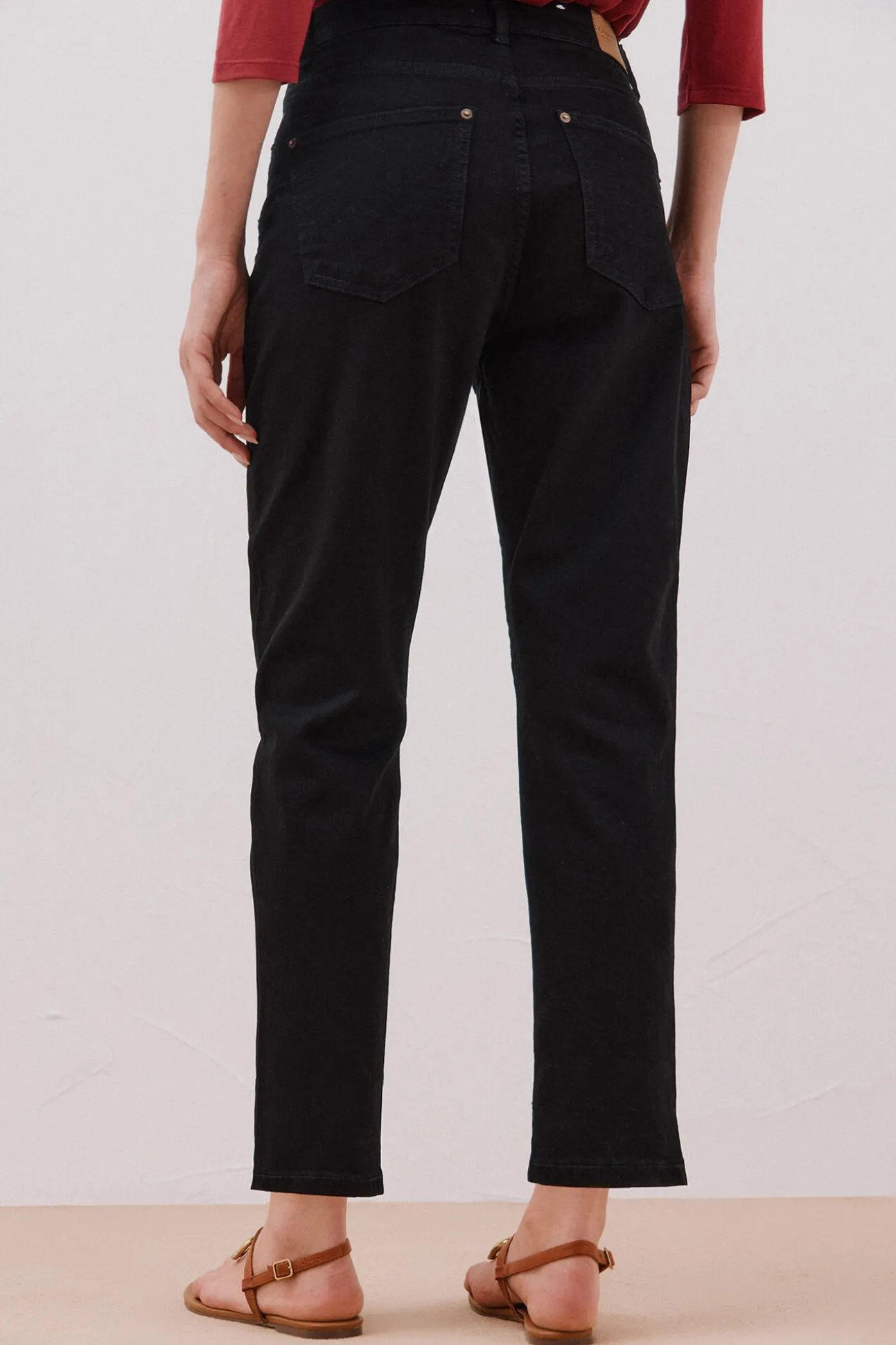 calça jeans mamãe