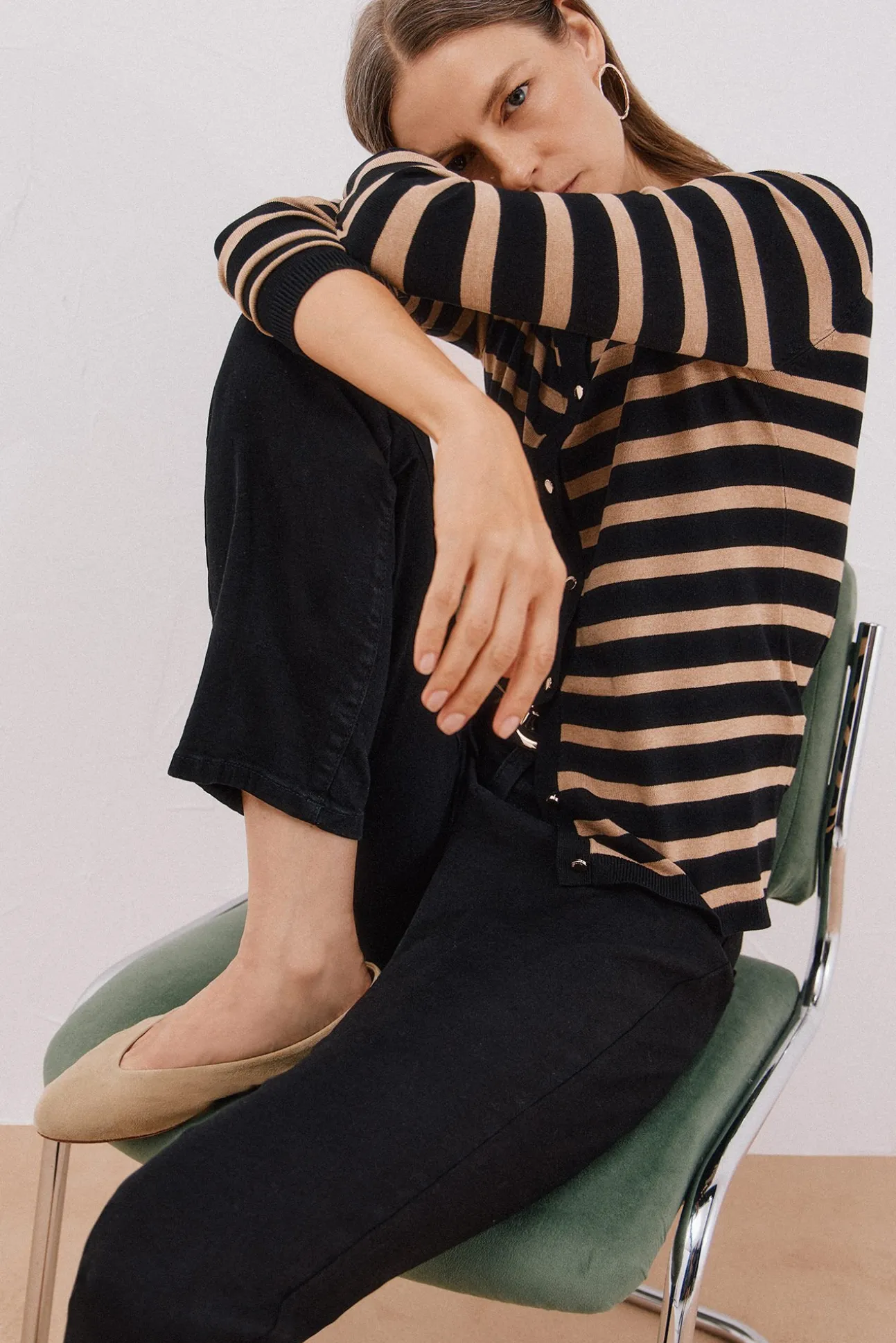 Calça jeans reta