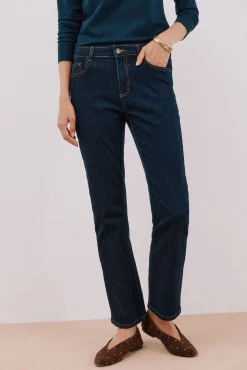 Calça jeans reta