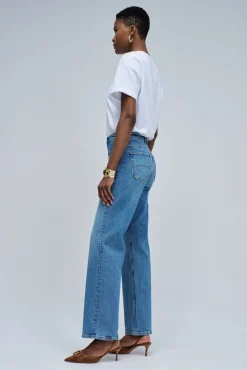 Calça jeans reta