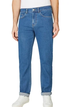 Calça jeans reta Cash