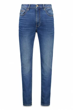Calça jeans skinny fit tingida