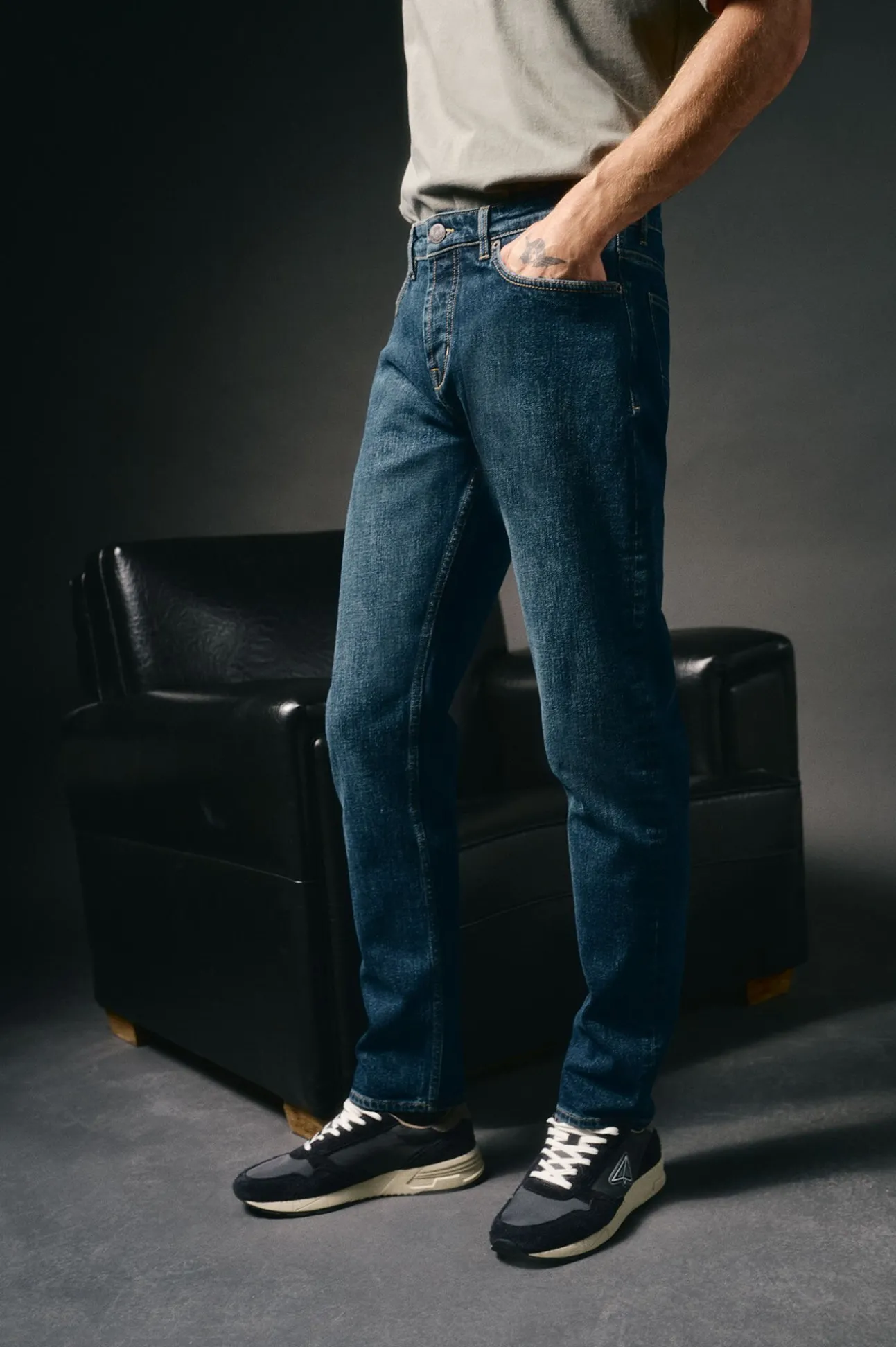 Calça jeans slim fit