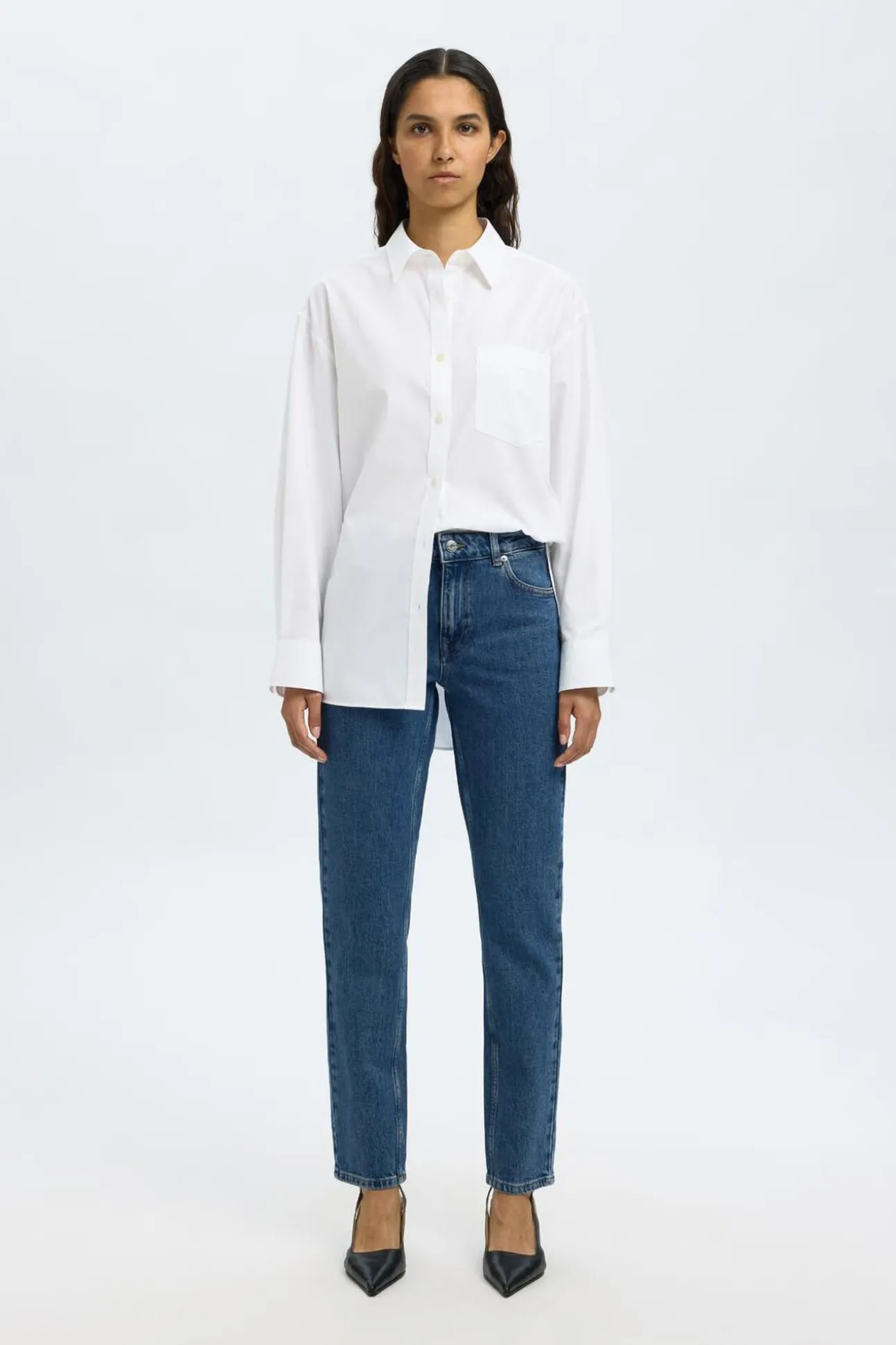 Calça jeans Slim Fit.