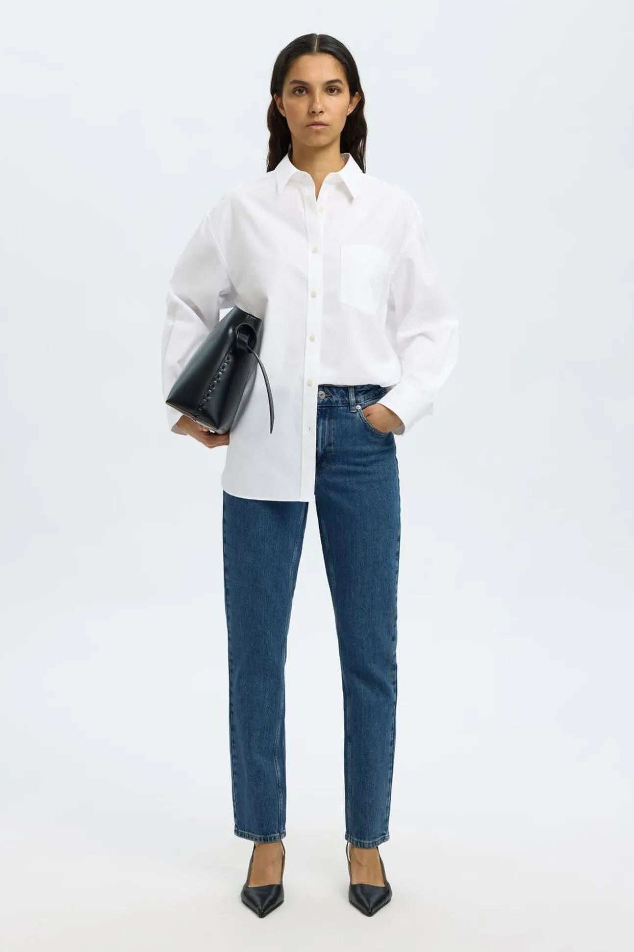Calça jeans Slim Fit.