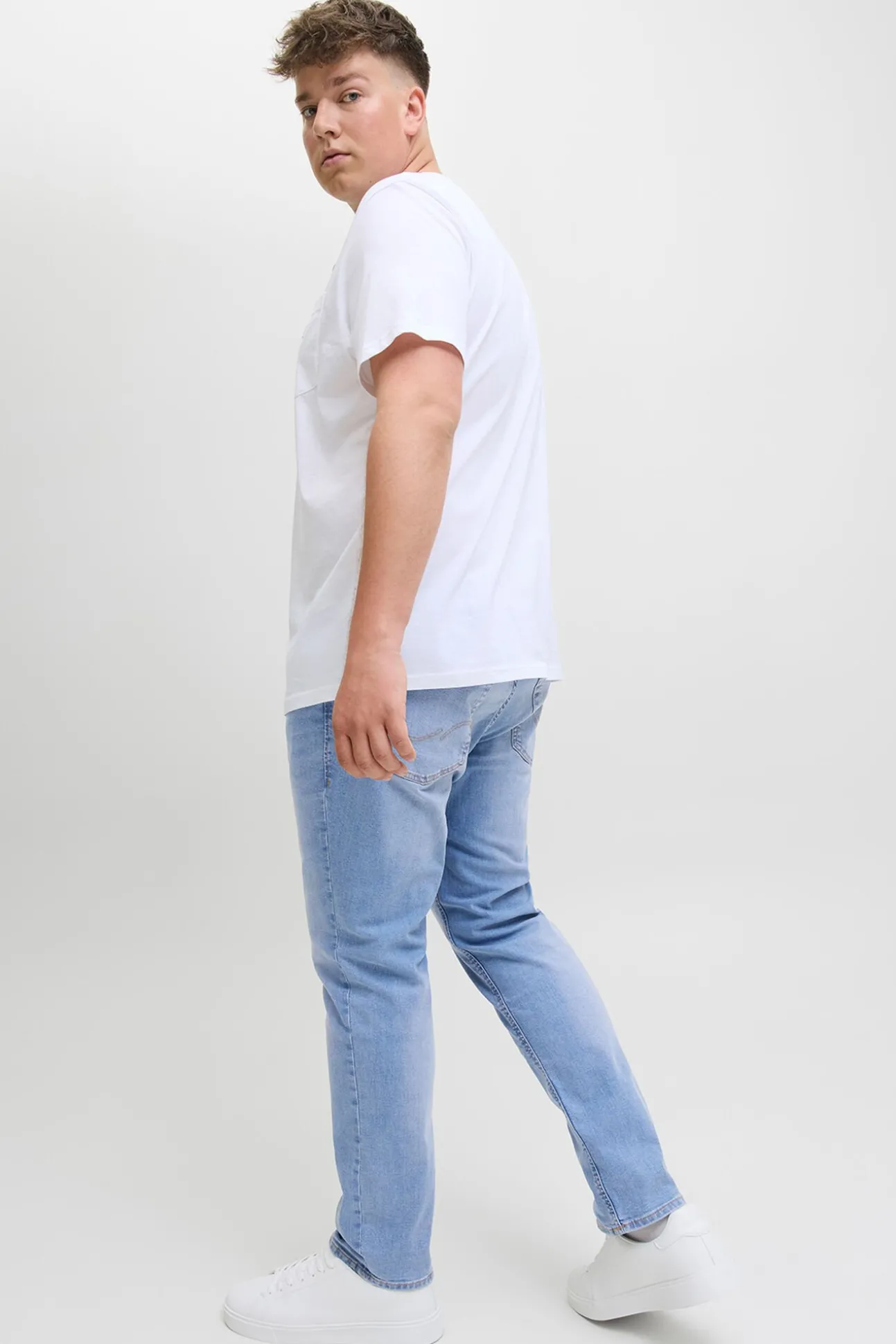 Calça jeans slim fit PLUS