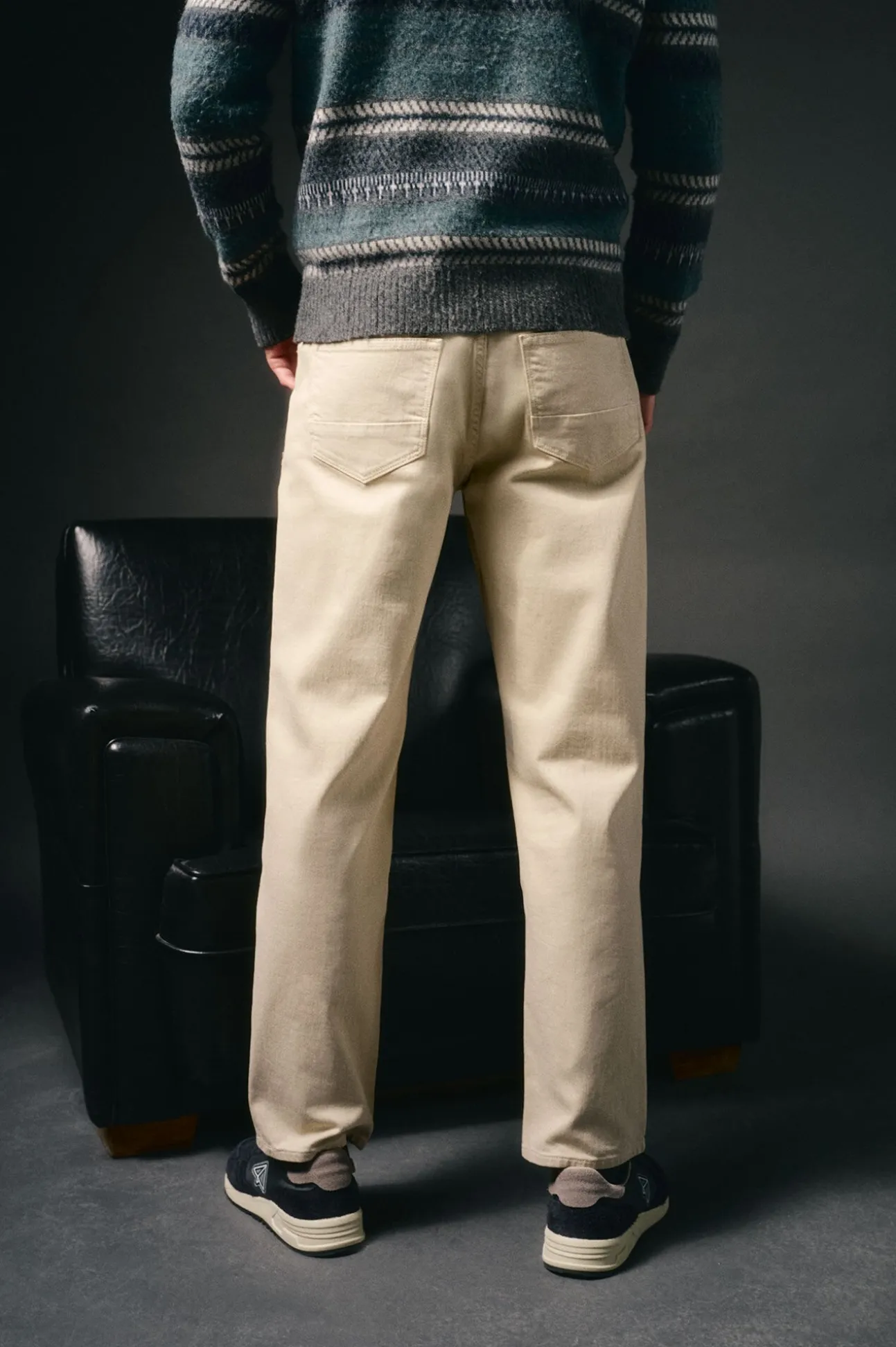 Calça jeans straight fit