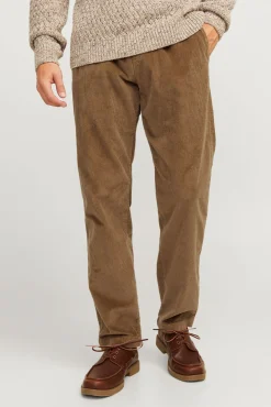 Calça jogger de veludo cotelê