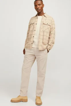 Calça jogger de veludo cotelê