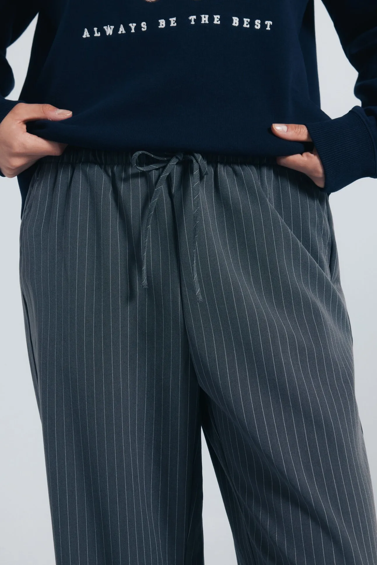 Calça jogger larga