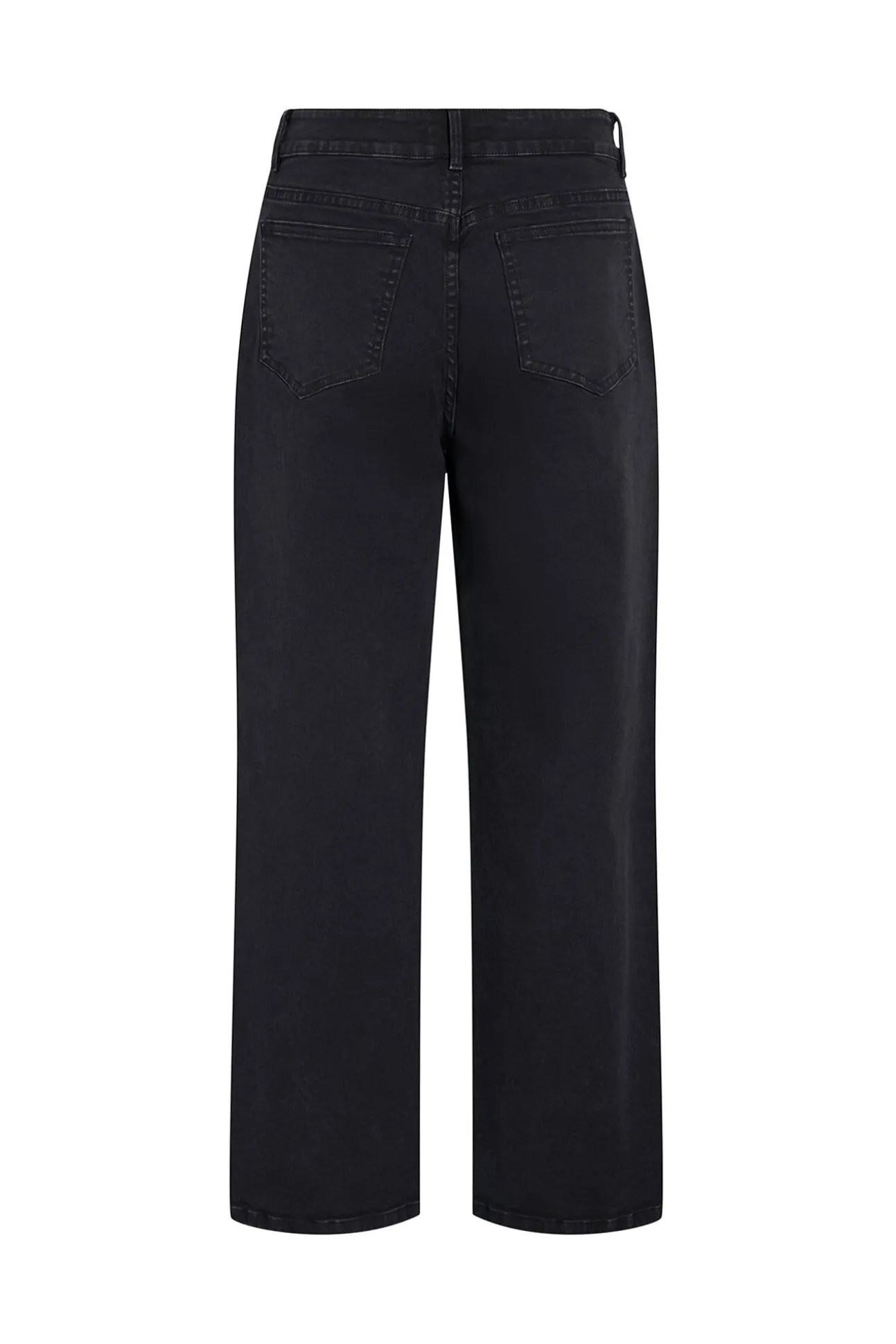 Calça largas com bolsos frontais
